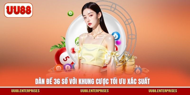 Dàn đề 36 số với khung cược tối ưu xác suất